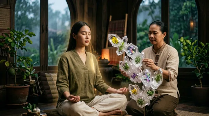 Hero image for ปรับสมดุลธาตุ สู่การเยียวยาจิตใจ เมื่อเวชกรรมไทยโคจรมาพบกับไซคีเดลิก