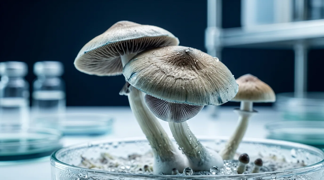 ภาพประกอบงานวิจัย psilocybin จาก Johns Hopkins